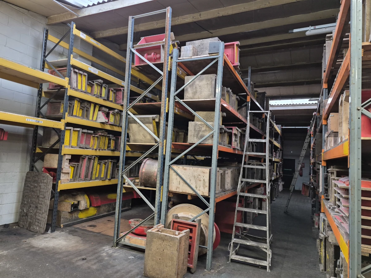 Facility Overview of the storing area