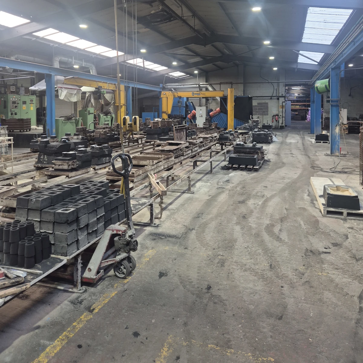 Facility Overview showing the inside of the Facility